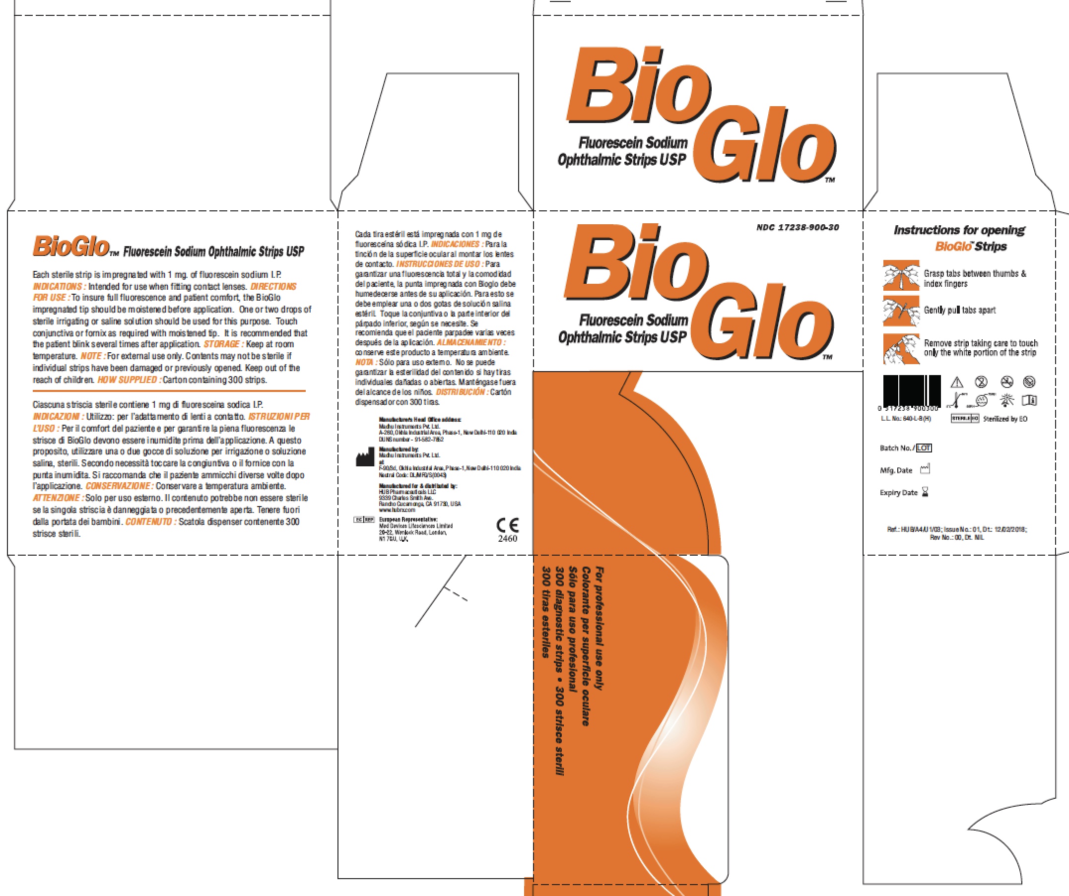 HUB BioGlo 300 Carton