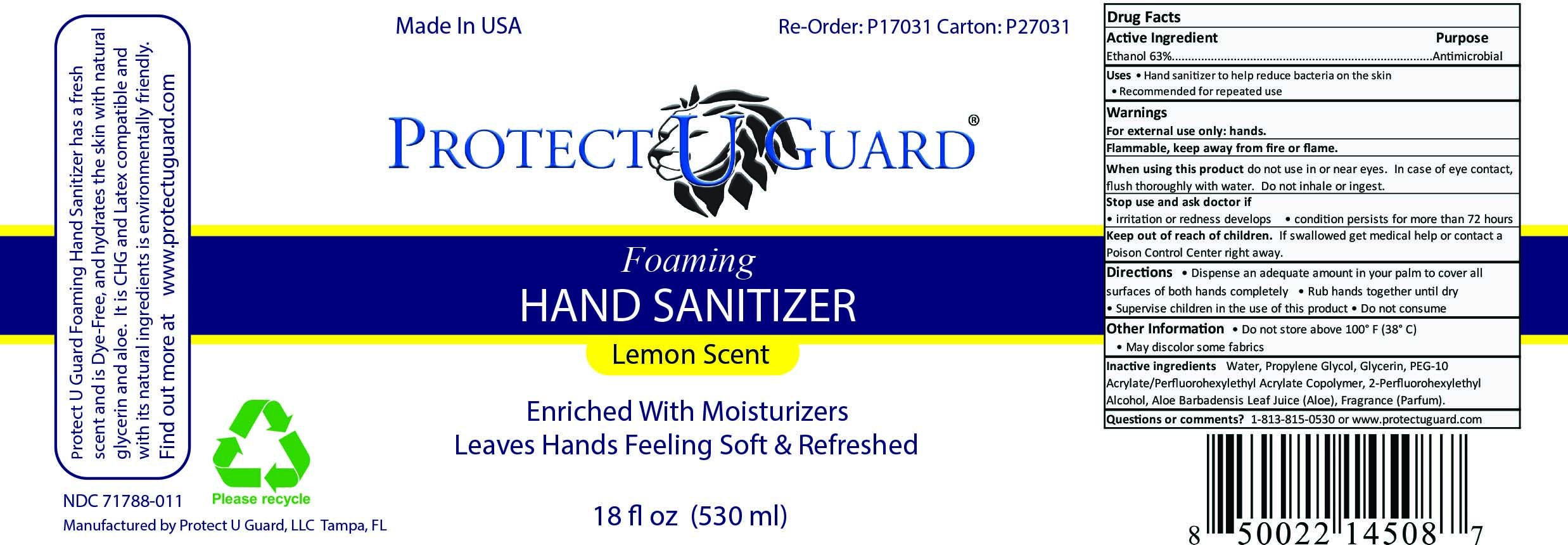 Hand Sanitizer Lemon 18