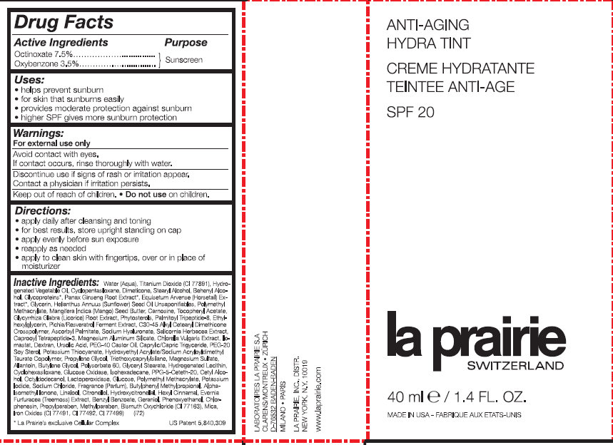 Hydra Tint Outer Package Label