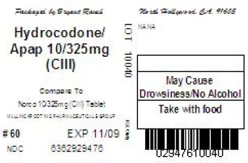 Hydrocodone PDP