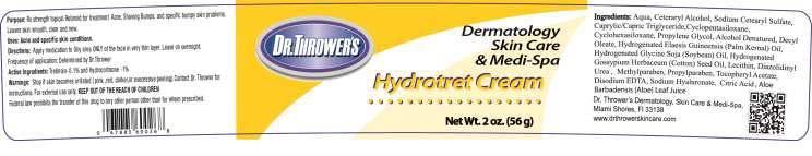 Hydrotet Cream Label