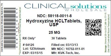 Hydroxyzine 25mg