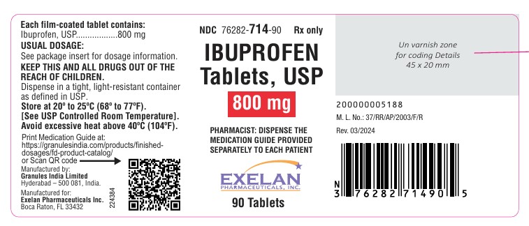 Ibuprofen 800mg(90 tabs)