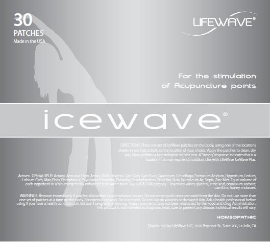 Ice Wave Label