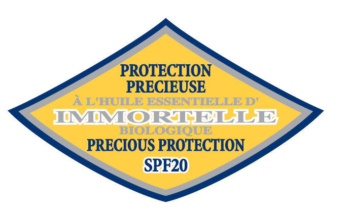 Immortelle Precious Protection Label 2