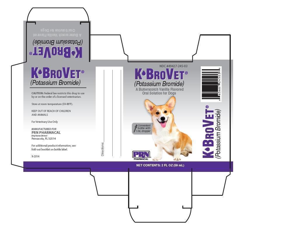K-BROVET Oral Solution 2 oz Box Label