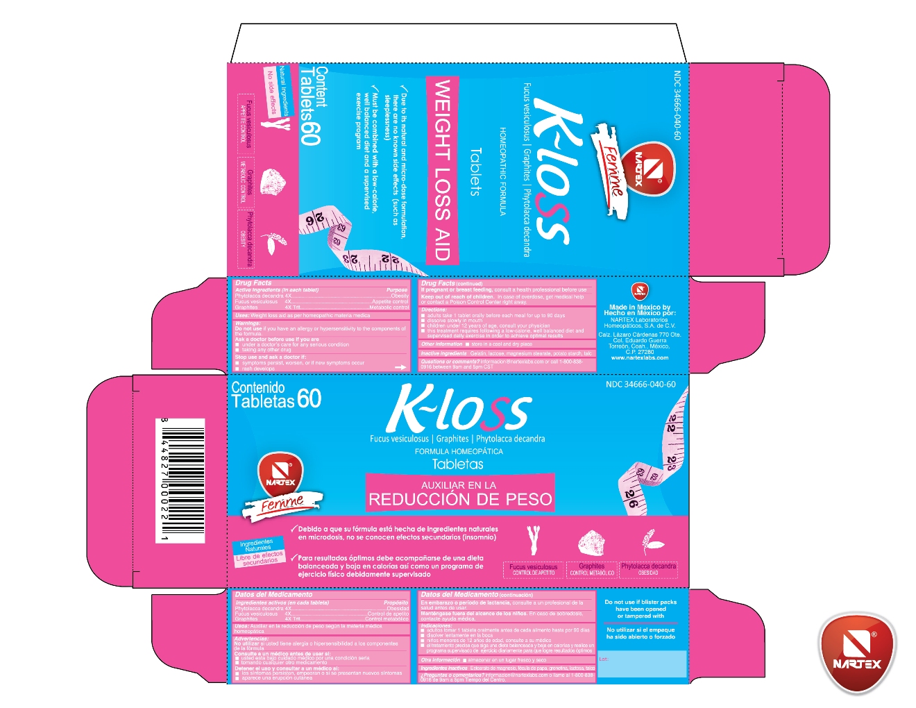 K-loss Tablet Carton