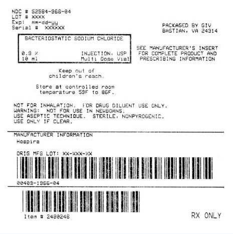 Image of package label
