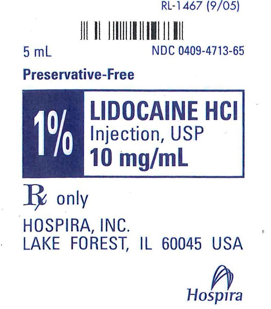 Lidocaine Pack Label
