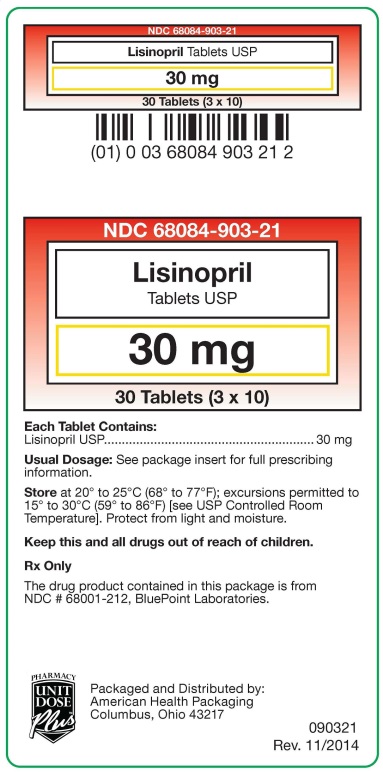 Lisinopril 30 mg Label
