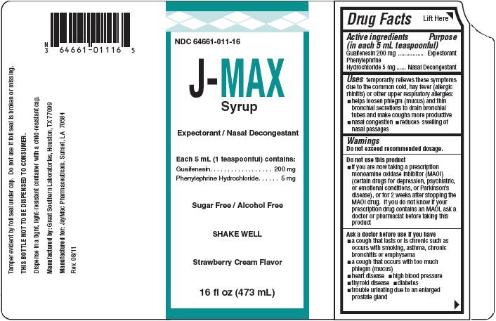 J-MAX Syrup Packaging