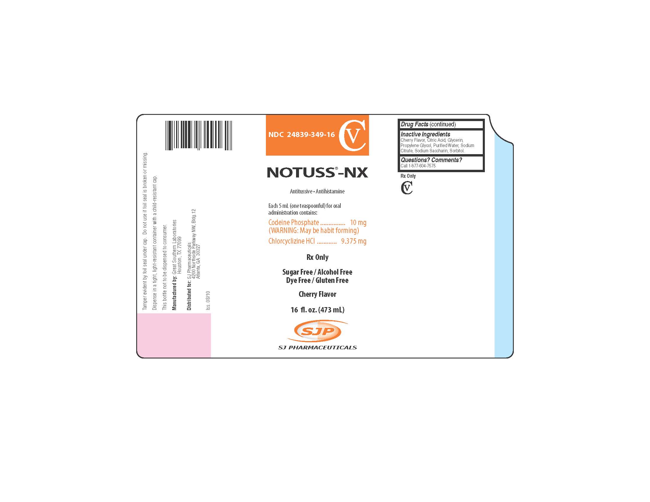 Notuss-NX Packaging