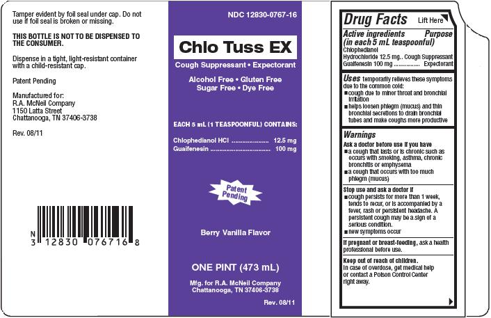 Chlo Tuss EX Packaging