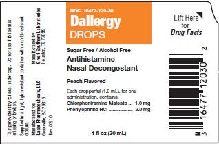 Dallergy DROPS Packaging
