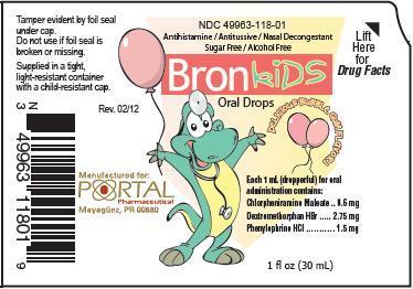 Bronkids Oral Drops Packaging