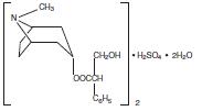 Hysocyamine Sulfate Structural Formula