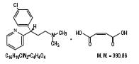 Dexchlorpheniramine Maleate Structural Formula