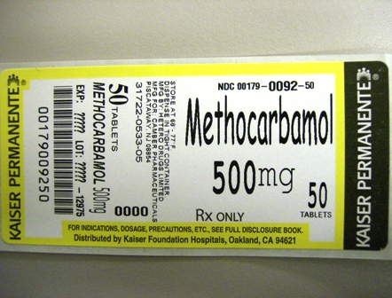 500mg Package Label  Bottle of 50's