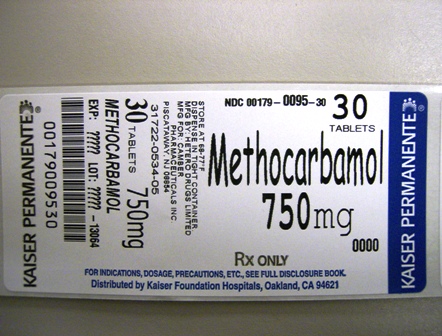 750mg Package Label  Bottle of 30's