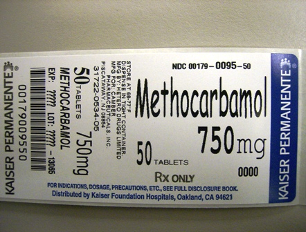 750mg Package Label  Bottle of 50's