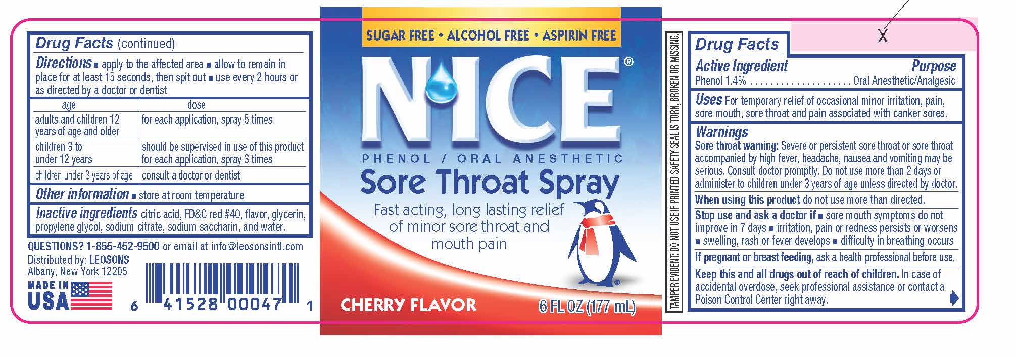NICE Throat Cherry