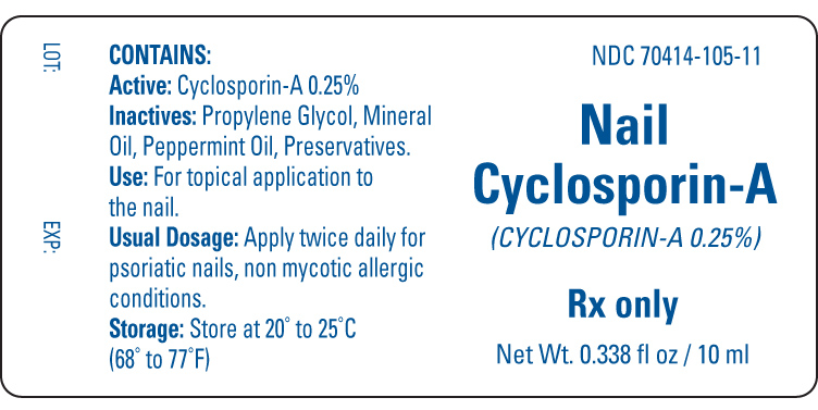Nail Cyclosporin-A 10ml