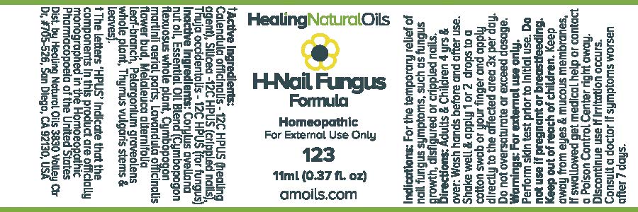 Nail Fungus Label