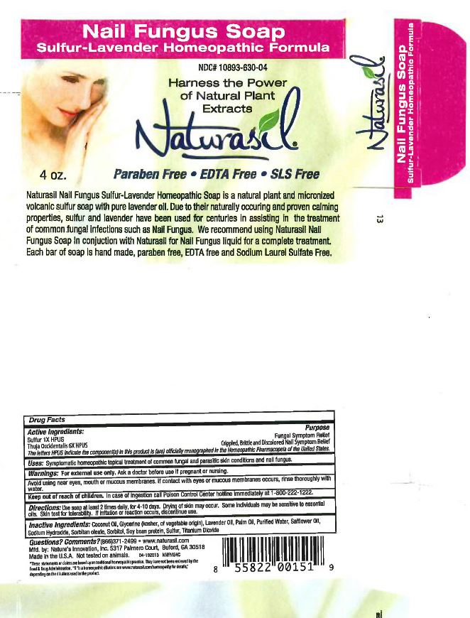 Nail Fungus Soap 4oz label