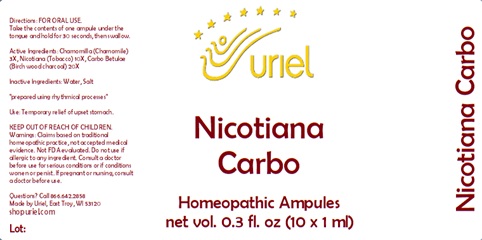 Nicotiana Carbo Ampules