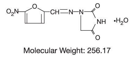Nitrofurantoin Monohydrate Structural Formula