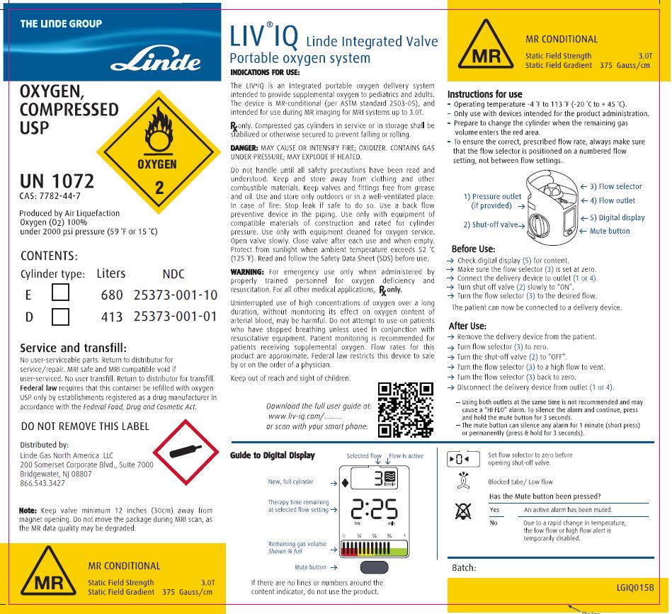 O2 Compressed Wall Label LIV IQ