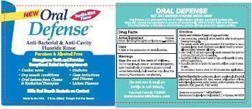 Oral Defense Fluoride 2oz
