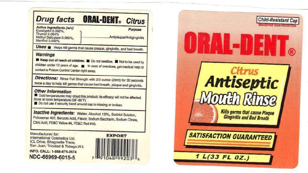 Oral dent carton