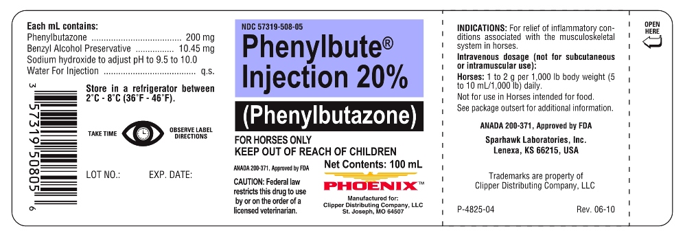PX-Phenylbutazone Inj Label