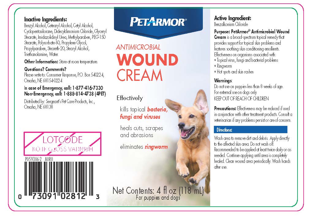 PetArmor Antimicrobial Wound Cream