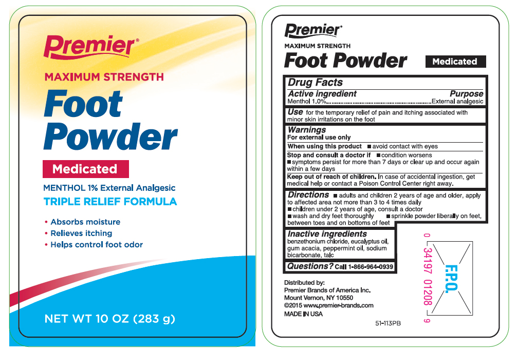 medicated foot powder