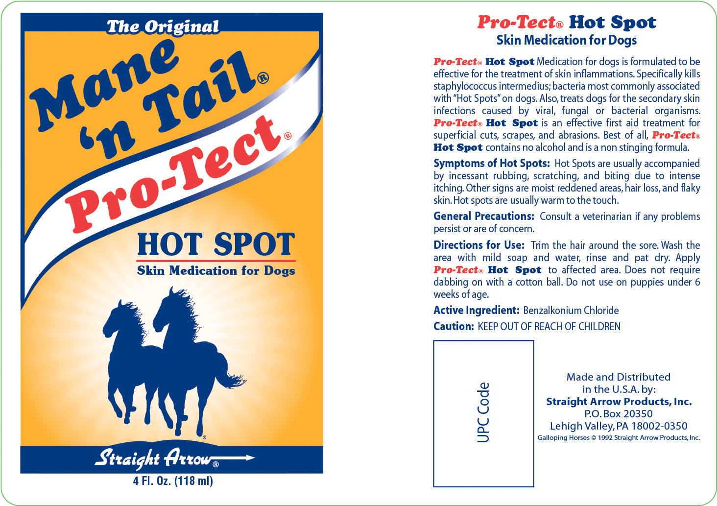 Pro-Tect AM Hot Spot Label