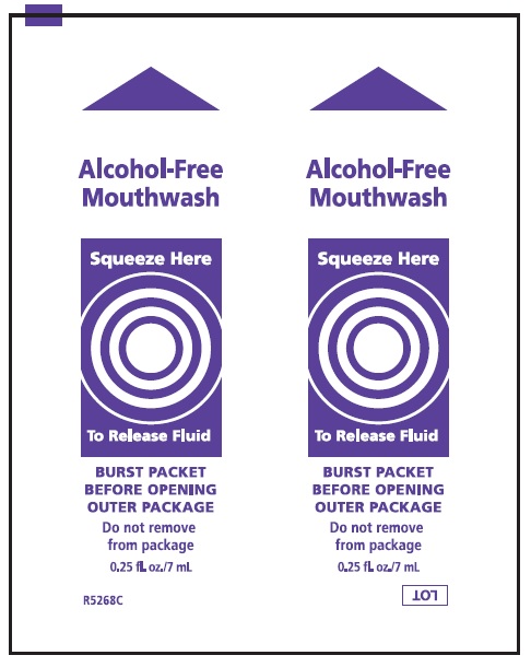 Alcohol-Free Mouthwash Packet