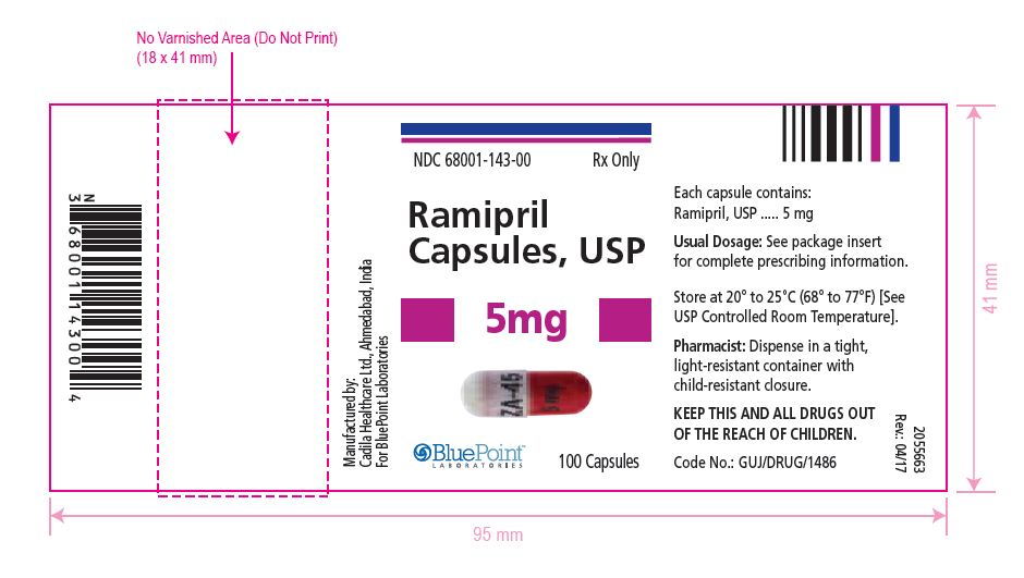 Ramipril Capsules 5mg 100 Capsules - Rev 04-17