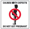 image of Red Do Not Get Pregnant sign