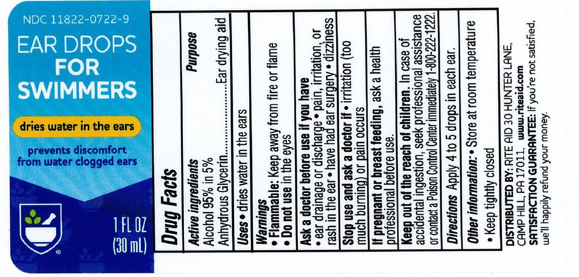 Rite Aid Swimmers Ear Label 12-30-22