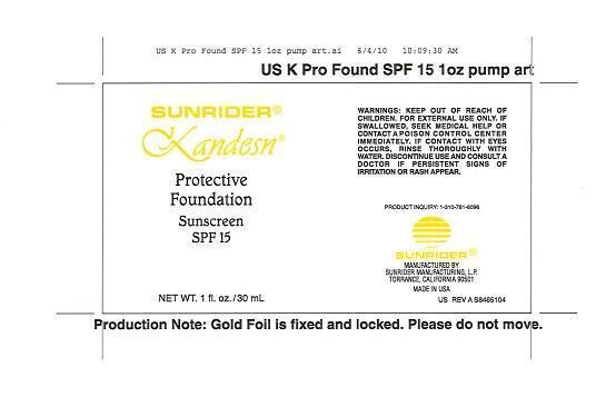 image of pump label