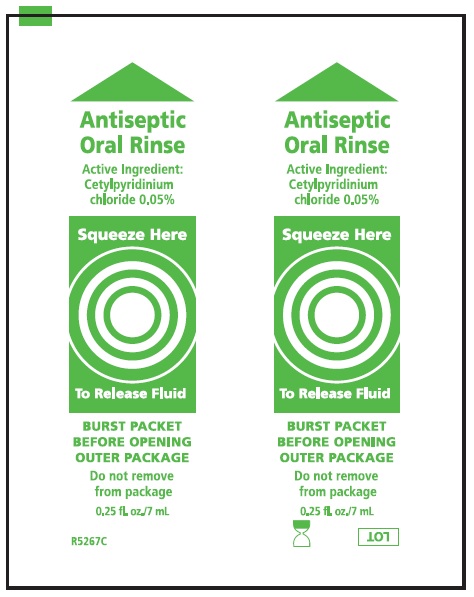 Antiseptic Oral Rinse Packet
