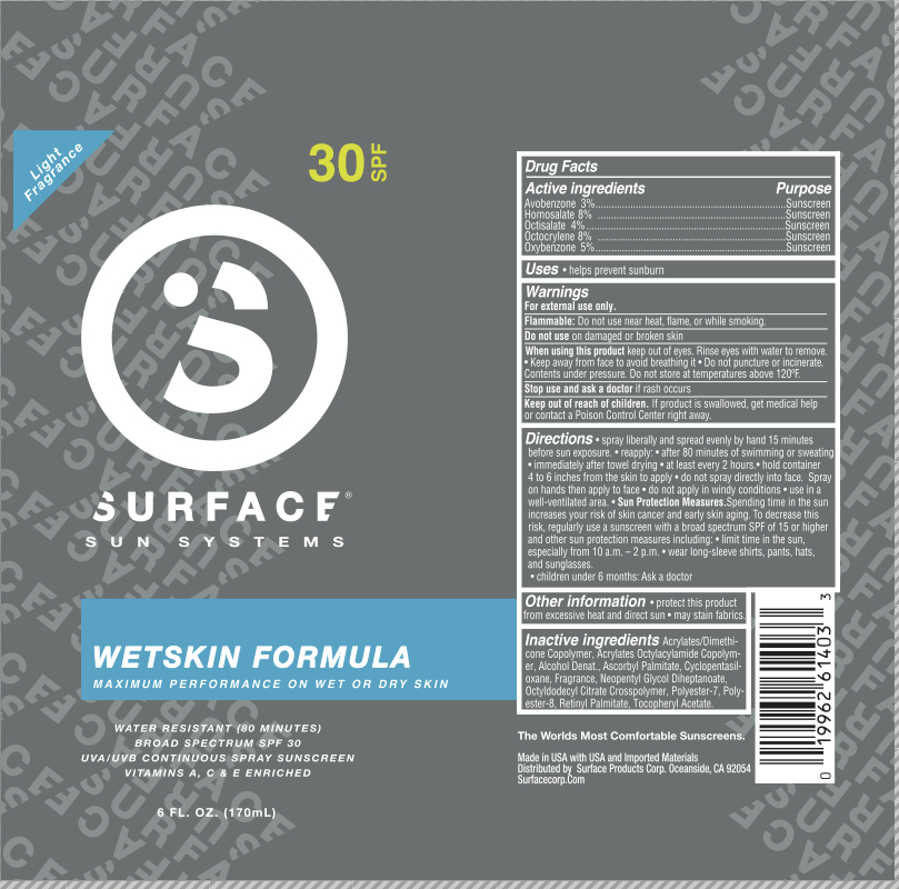 Surface Sun Wetskin Formula SPF 30