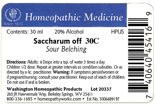 Saccharum off label example