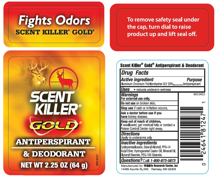 Scent Killer Gold Labels