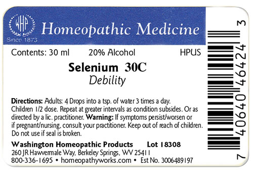 Selenium label example