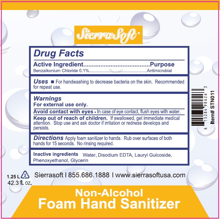 Sierra Soft_Non-Alcohol Foam Sanitizer_SL_42oz