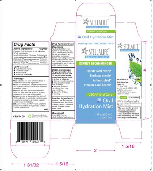 StellaLife Oral Hydration Mist Box Label