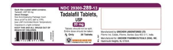 Tadalafil 20 mg Tablet